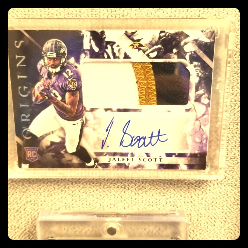 Panini Origins Jaylen Scott auto Rookie card